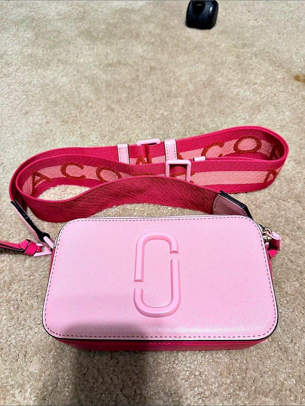 Marc Jacobs The Snapshot Camera Bag Crossbody Pink